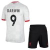 Original Trikotsatz Liverpool Darwin 9 Ausweichtrikot 2024-25 Für Kinder